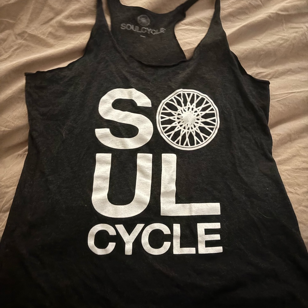 SoulCycle Black Tank Top